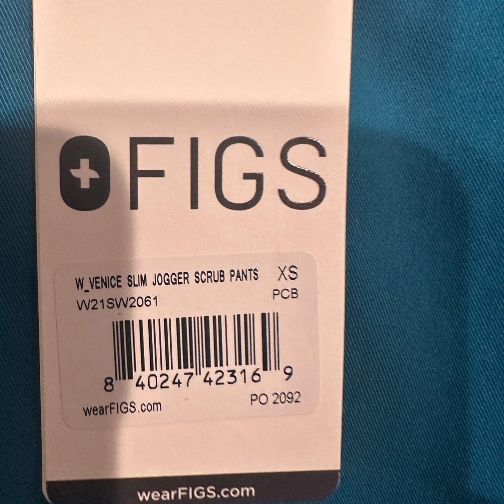 NWT FIGS - VENICE SLIM JOGGER SCRUB PANTS SIZE XS - Picture 4 of 4